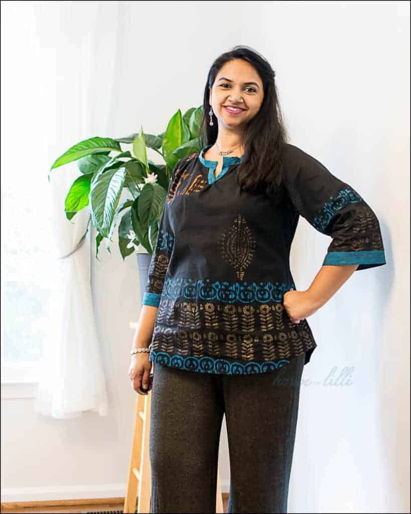 shorten rhapsody blouse