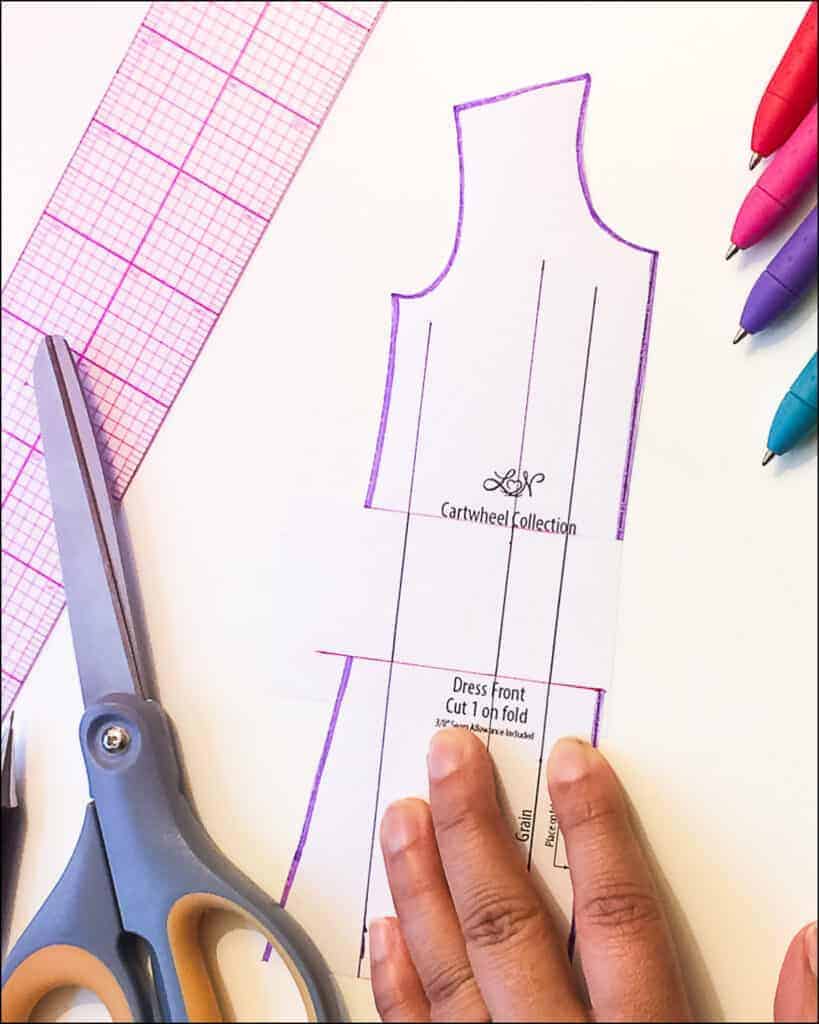 lengthen cartwheel dress