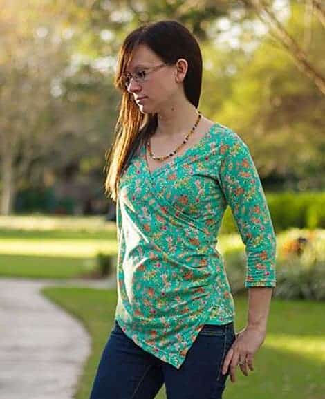 Willow Wrap Top