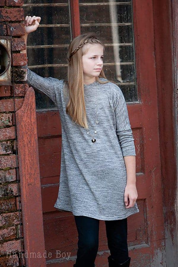Girls La Bella Tunic with hood