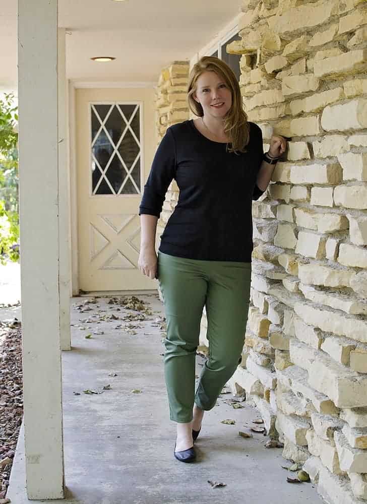 Jocole Skinnies + Renfrew Tee = effortless class