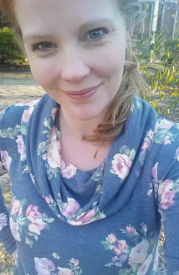 LDT cowl in a drape-y french terry