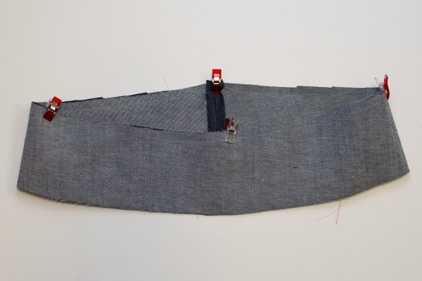 Sabrina Slims waistband step 2
