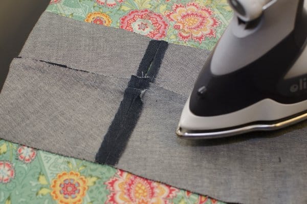Sabrina Slims waistband step 3