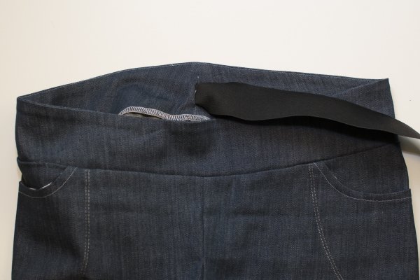 Sabrina Slims waistband step 8