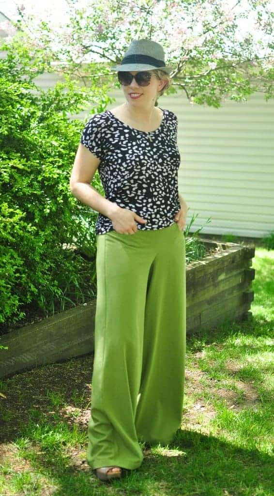 Green linen