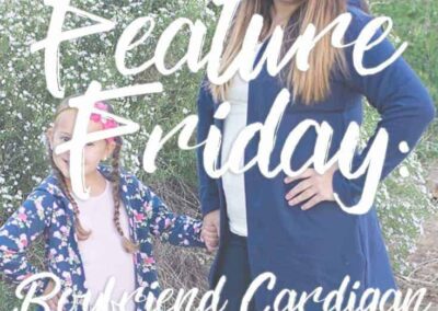 Feature Friday – the Boyfriend Cardigan