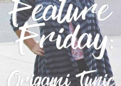 From Summer to fall – The Origami Tunic and Cardigan