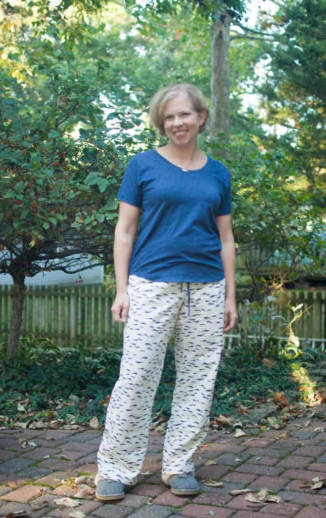 Winterized sleepwear pattern hacks
