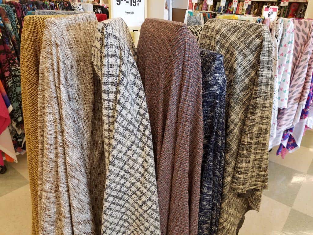 Joann's sweater knits