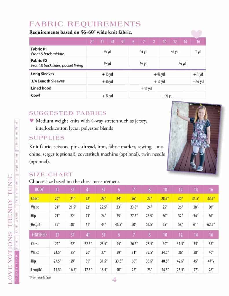 Trendy Tunic Pattern