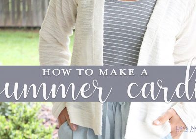 A Cardigan For Summer
