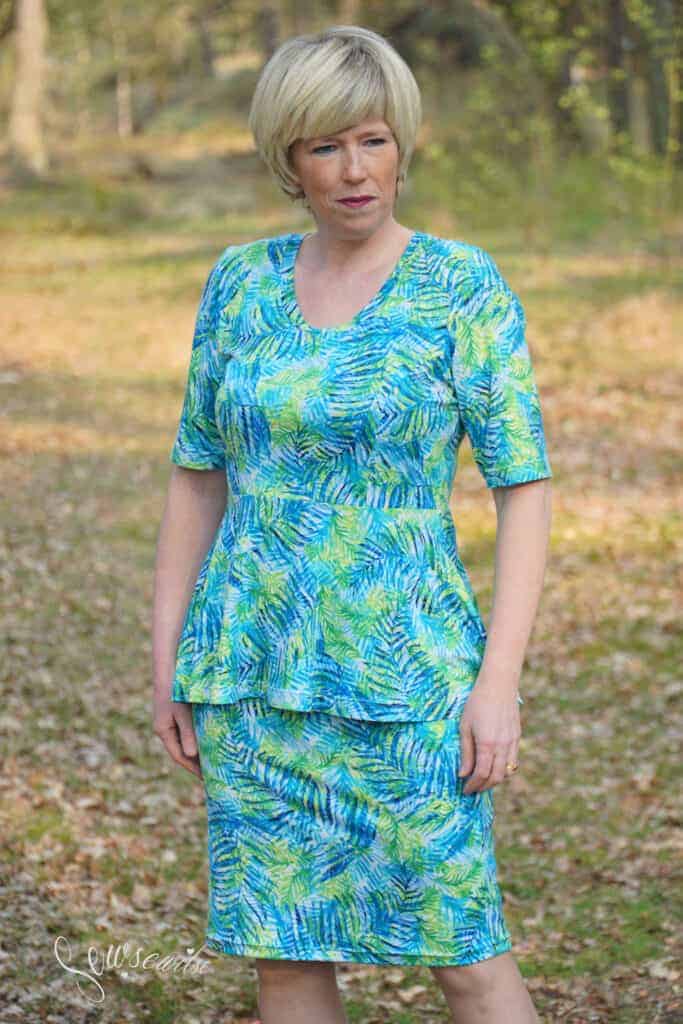 margot peplum styling