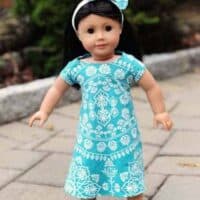 Doll swing dress pattern