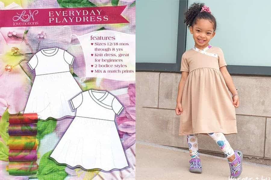 Playdress sewing pattern