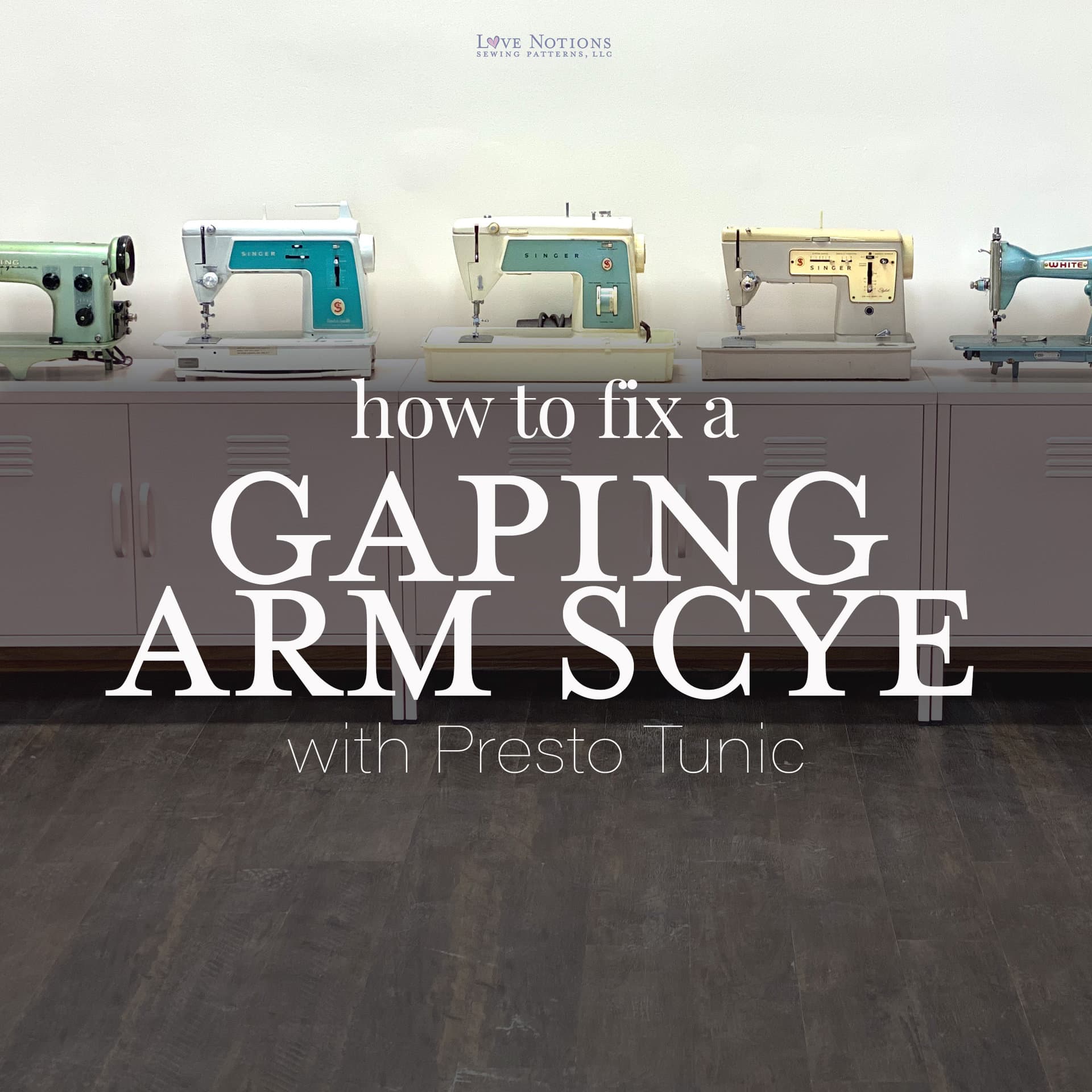 How to Fix a Gaping Arm Scye with Presto Tunic