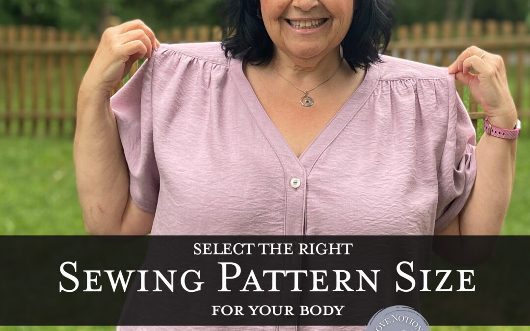 FOCUS ON FIT:  Why Should I Use High Bust When Determining My Pattern Size?