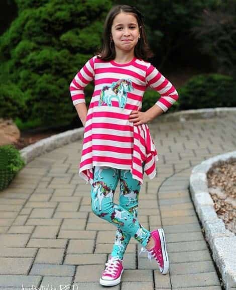 Origami Tunic for Girls
