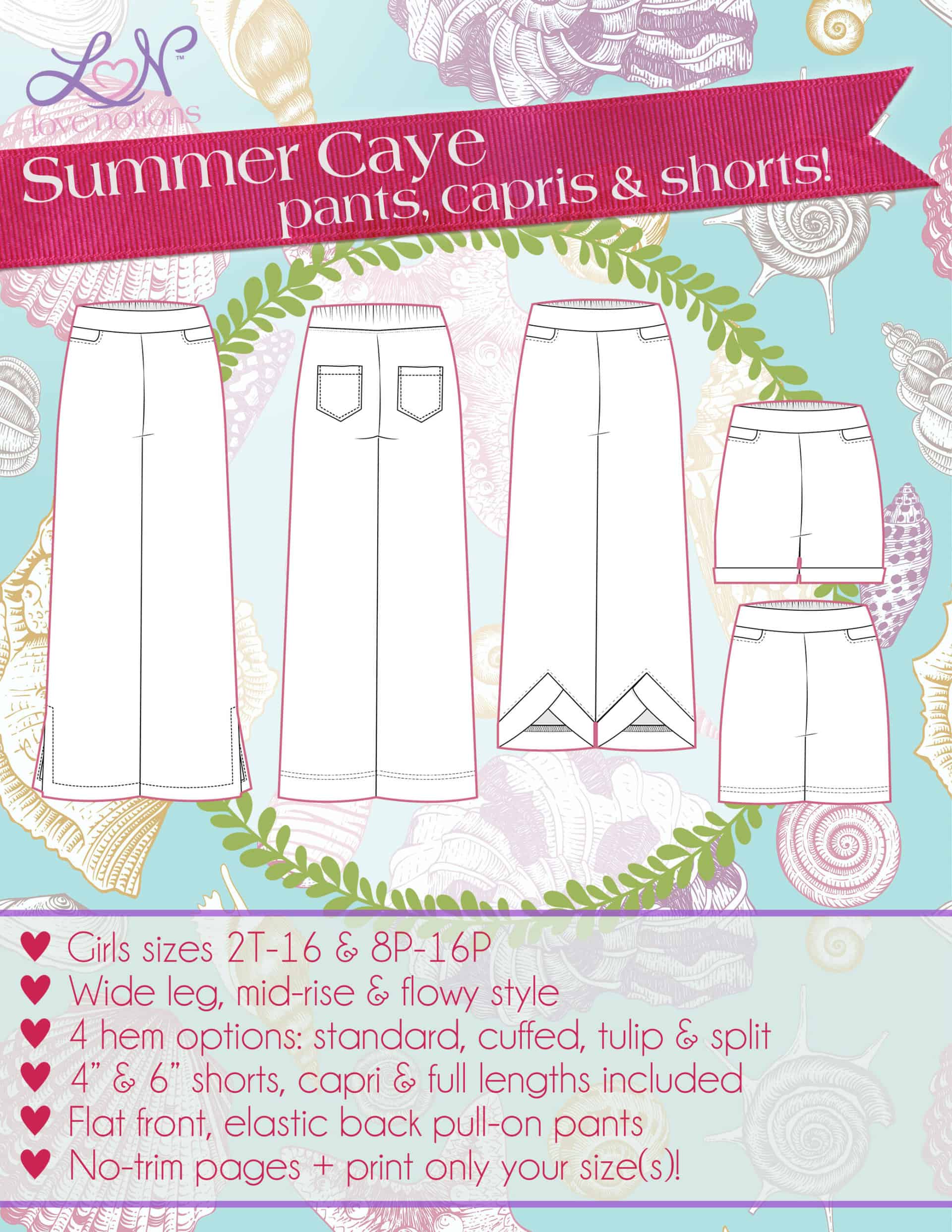girls summer caye