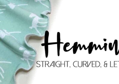 Hemming: Straight, Curved, and Lettuce