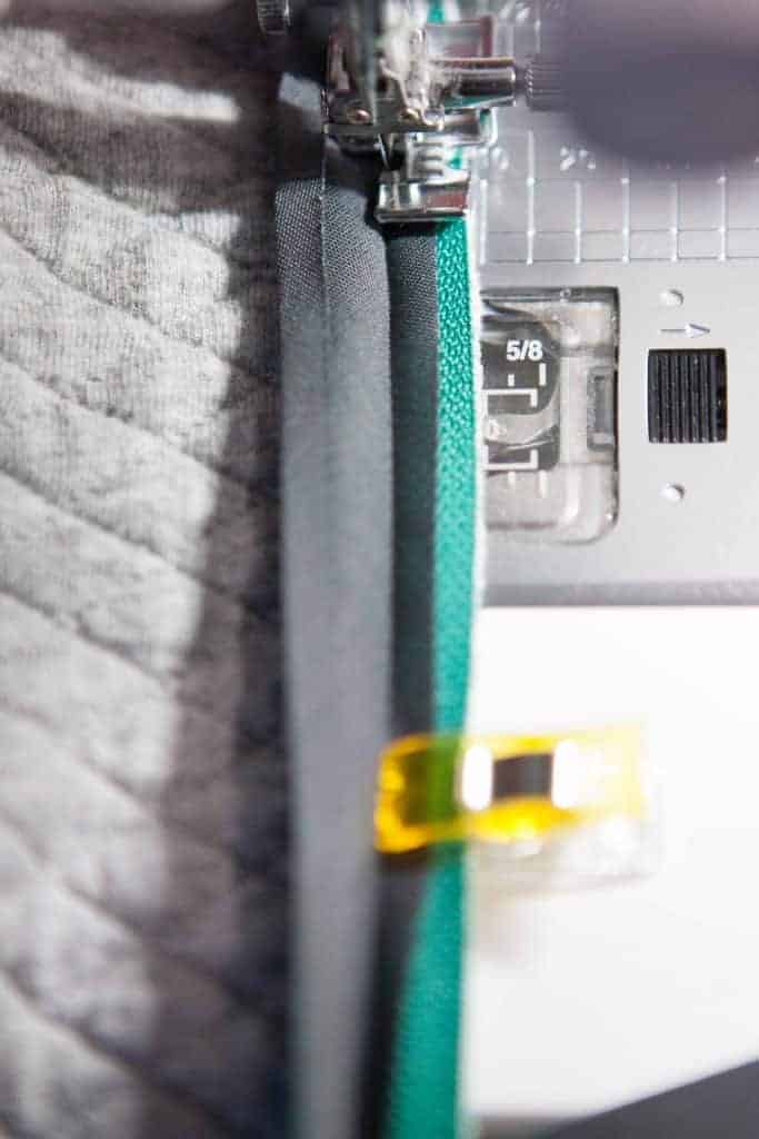 Add a separating zipper to the Samson Sweater