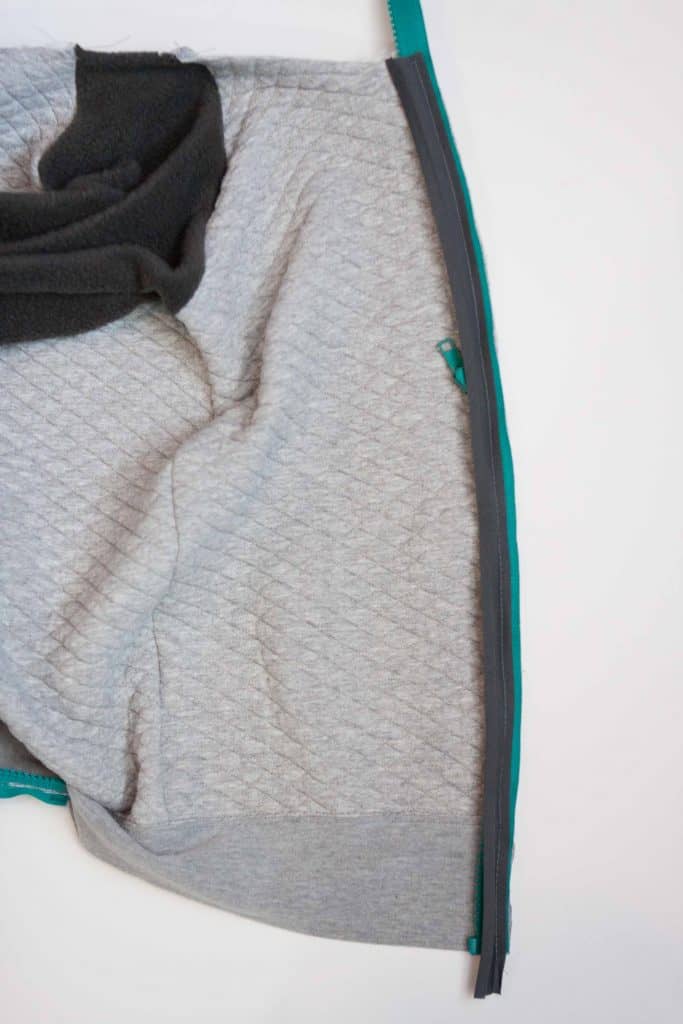 Add a separating zipper to the Samson Sweater