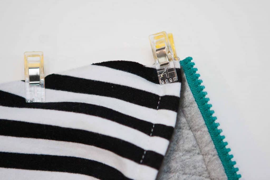 Add a separating zipper to the Samson Sweater