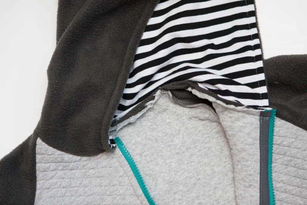 Add a separating zipper to the Samson Sweater