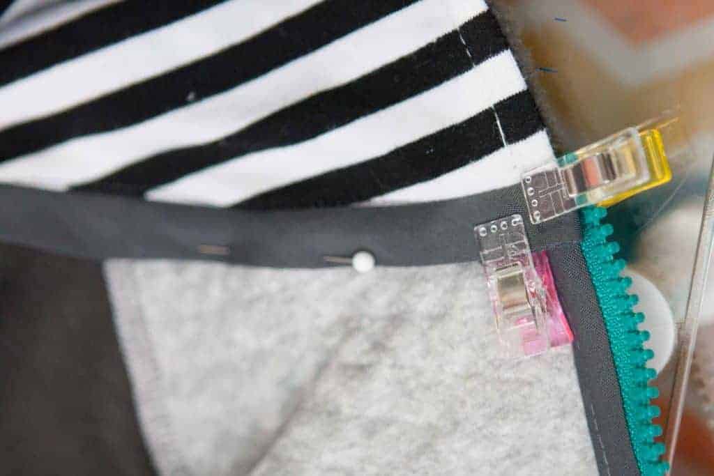 Add a separating zipper to the Samson Sweater