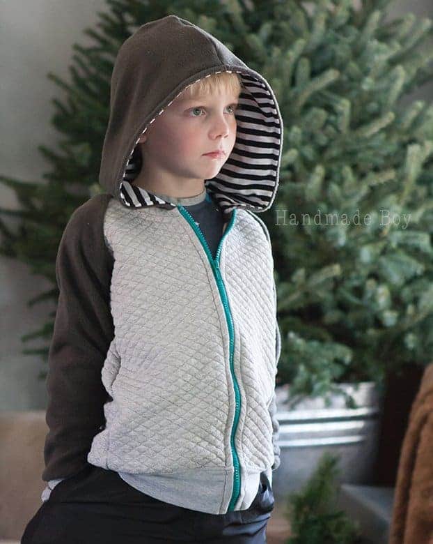 Add a separating zipper to the Samson Sweater