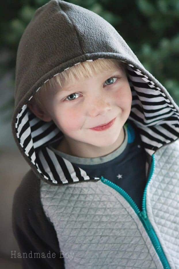 Add a separating zipper to the Samson Sweater