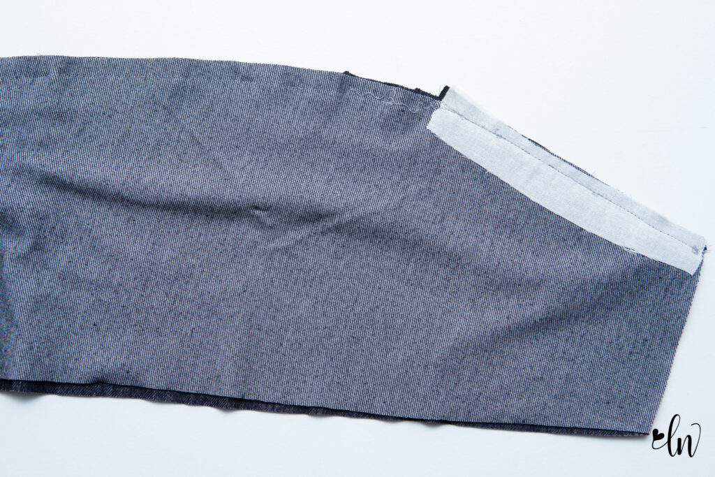 assemble whistler collar with zipper