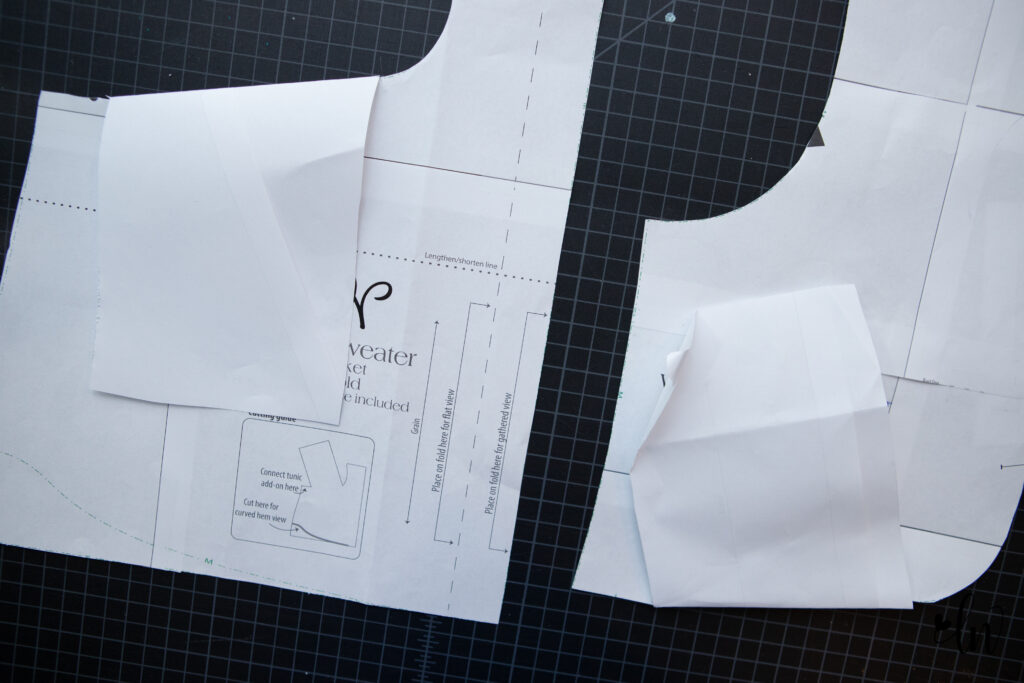 fold back pockets