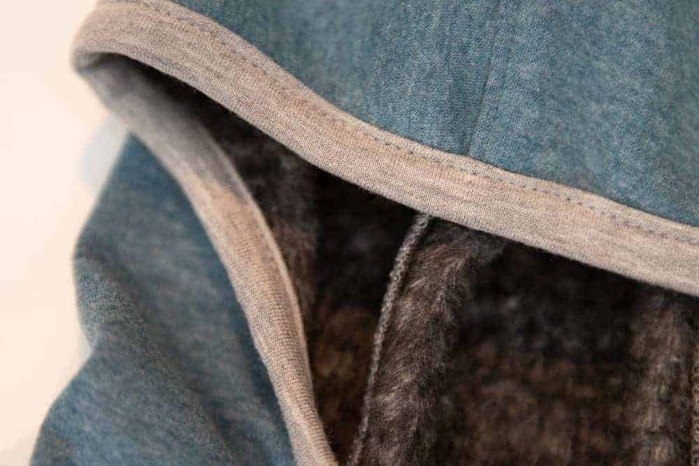 knit binding tutorial