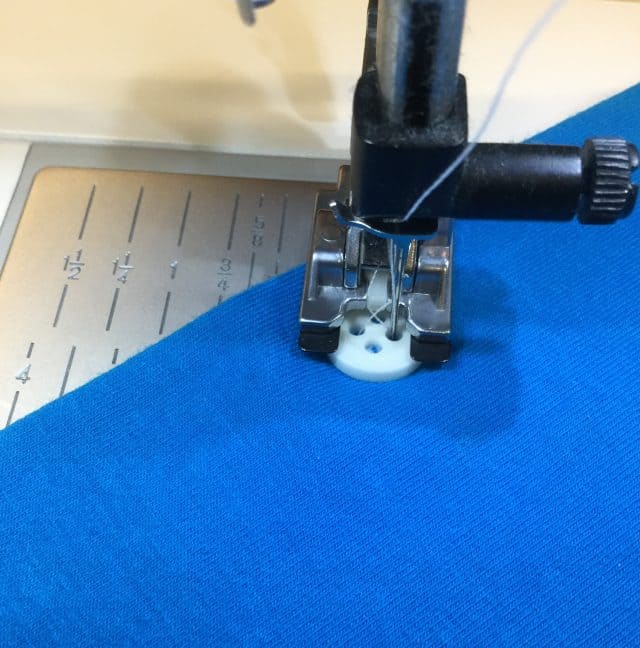 Stitch the buttons