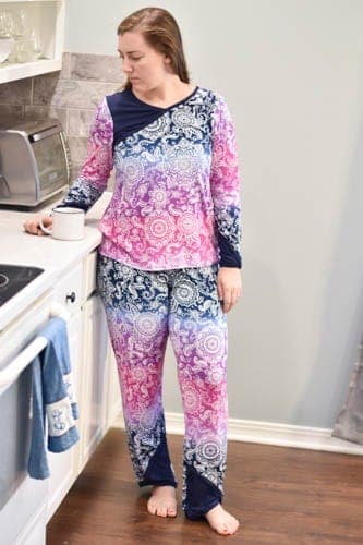 Ladies pajama pdf sewing pattern by Love Notions