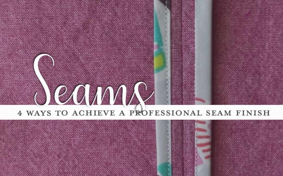 Sewing School: How to Professionally Finish Seams for Wovens + Luna Loungewear Collection