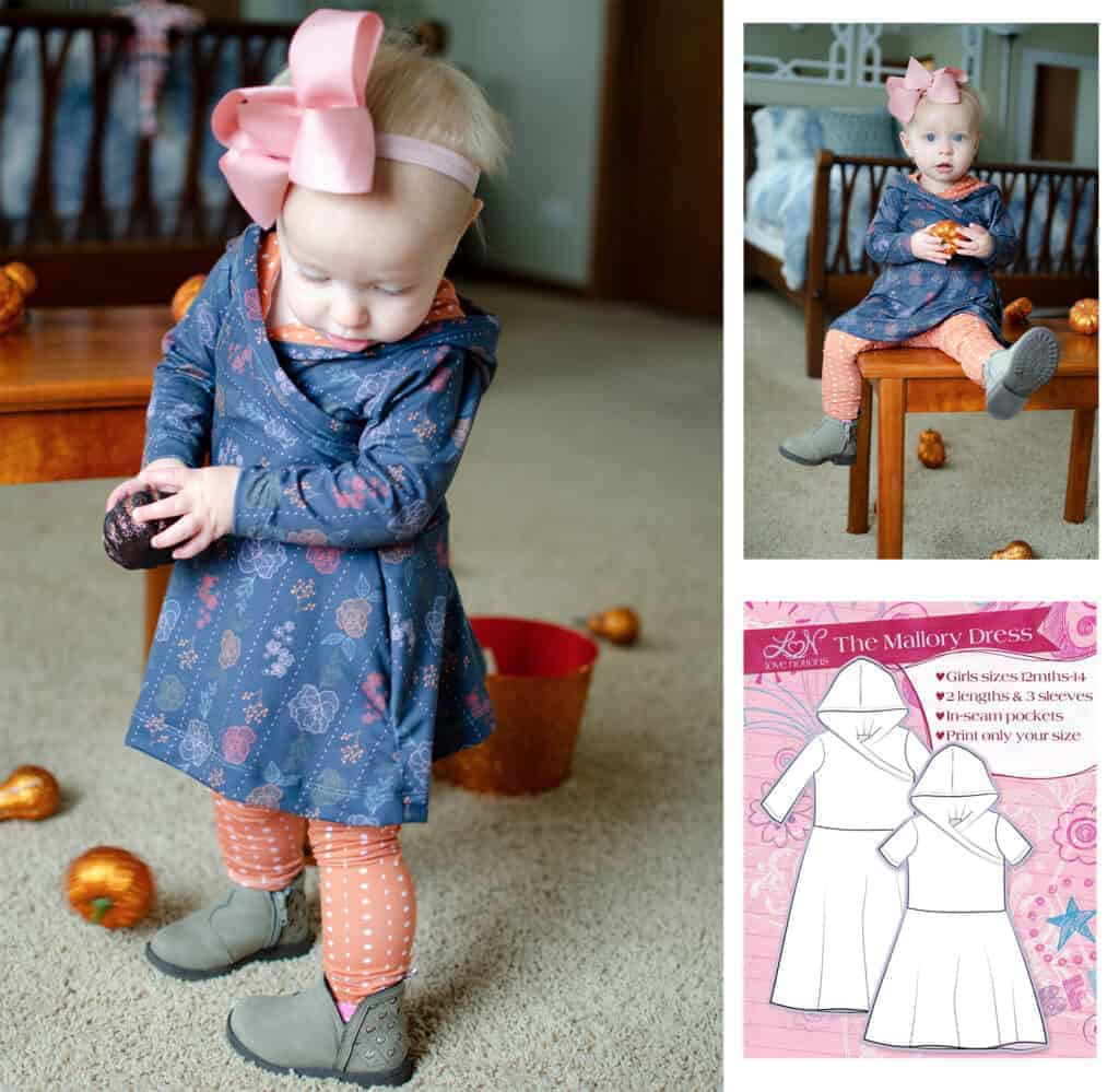 mallory wrap dress