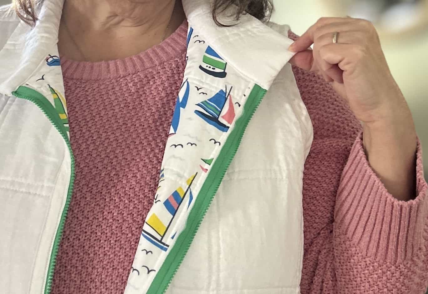 Oakley Pocket & Zip Perfection for a Coastal Preppy Vest