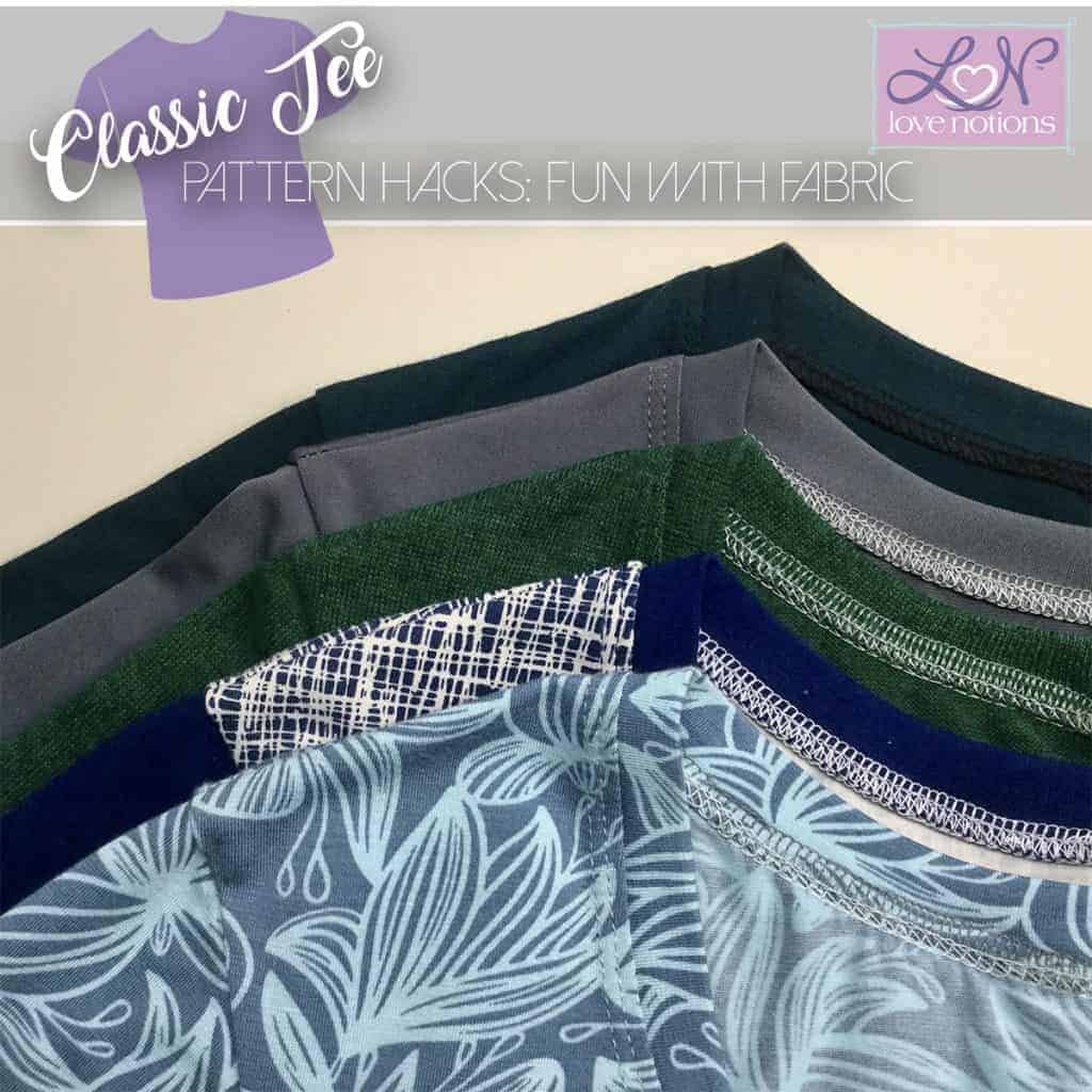 classic tee fabric post