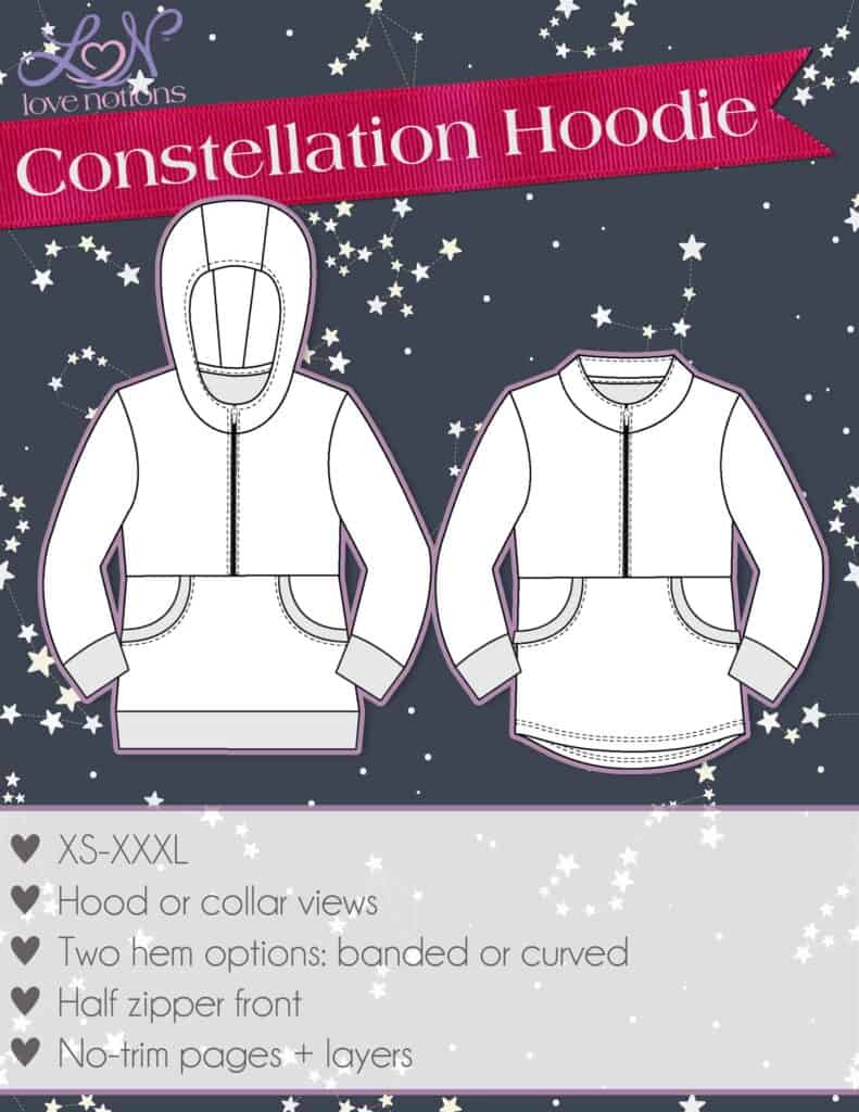 constellation full zip mesh