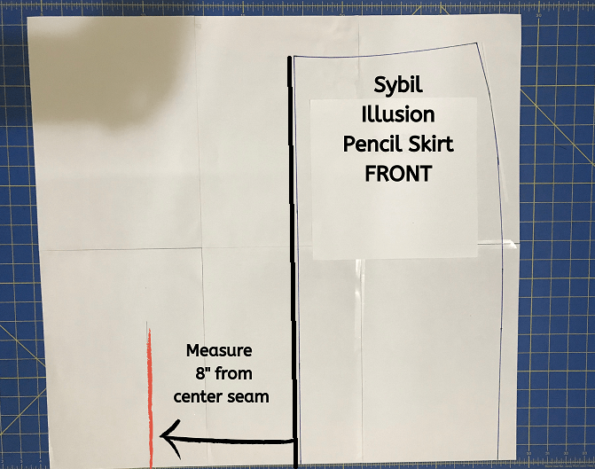 sybil pencil skirt
