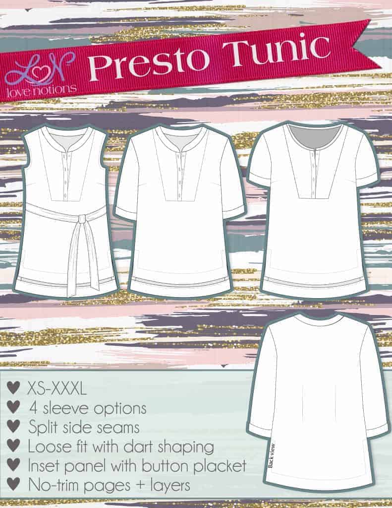presto tunic