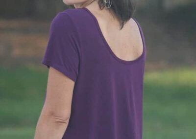 Classic Tee: Scoop Back Hack!