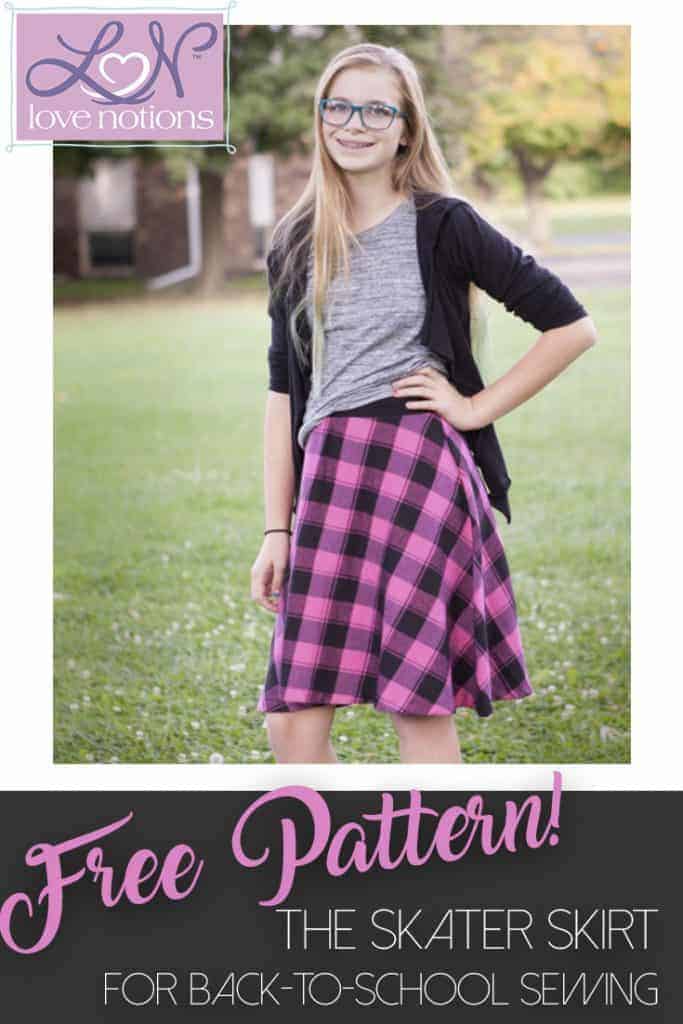Skater Skirt Free Pattern