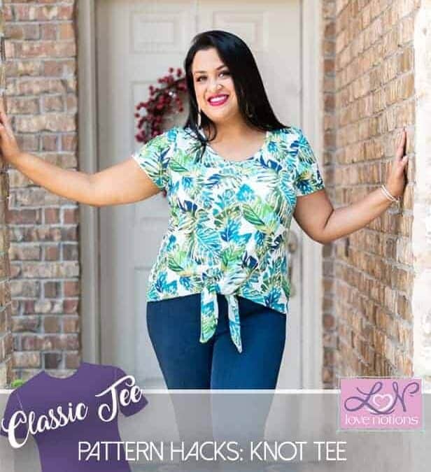 Classic Tee : Knot Front Tee Hack!