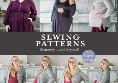 Maternity-Friendly Sewing Patterns: Plus, a closer look at Fraser Cardigan