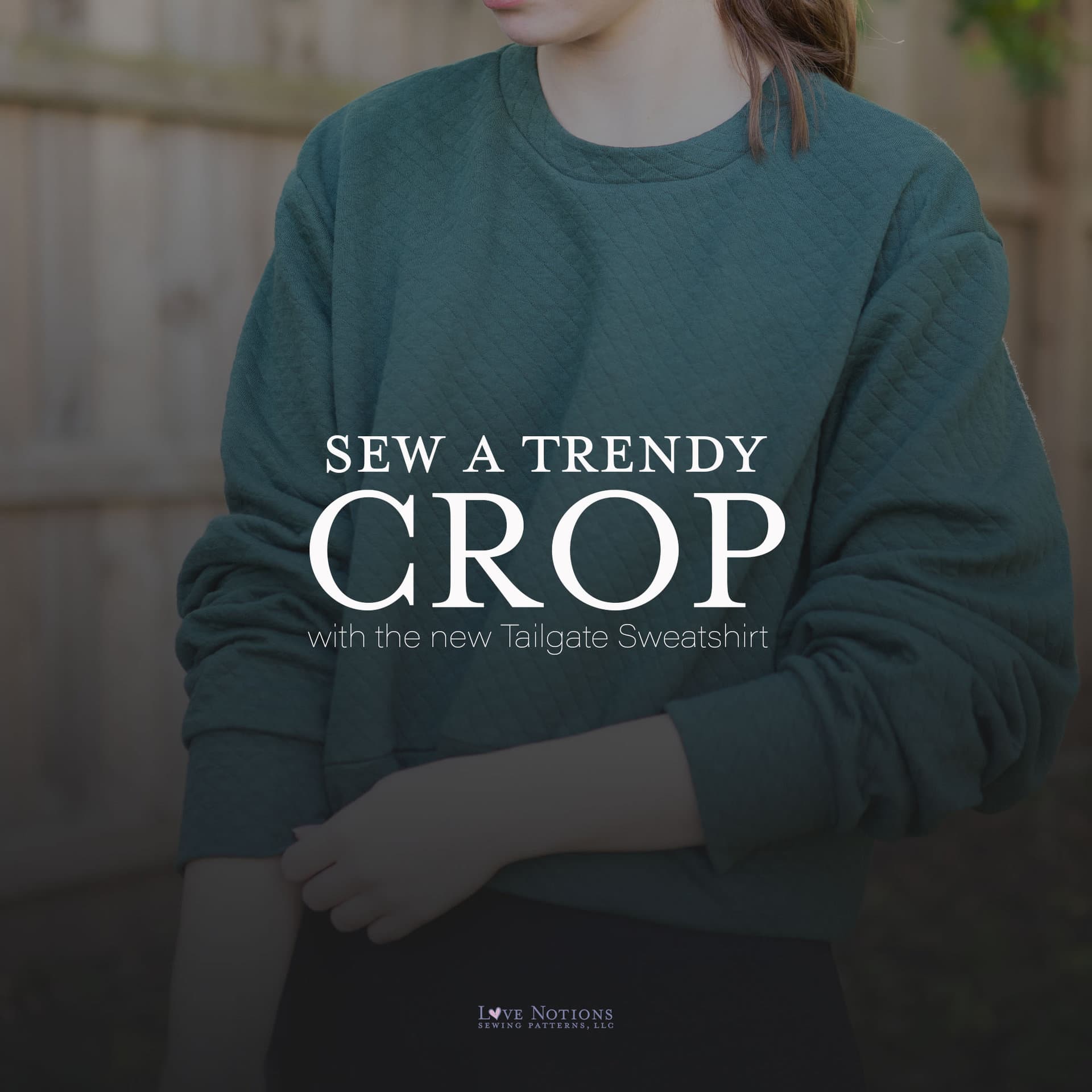 Introducing Tailgate and Sideline Sweatshirt + a Trendy Cropped Version