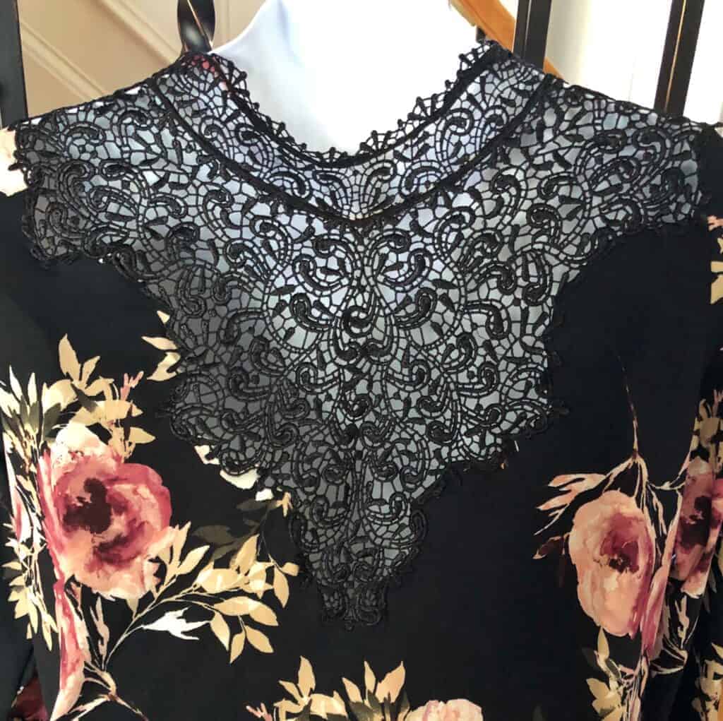terra tunic applique back