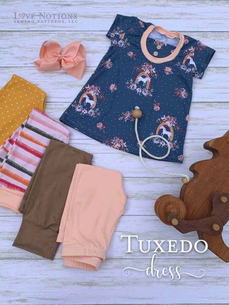tuxedo dress baby capsule